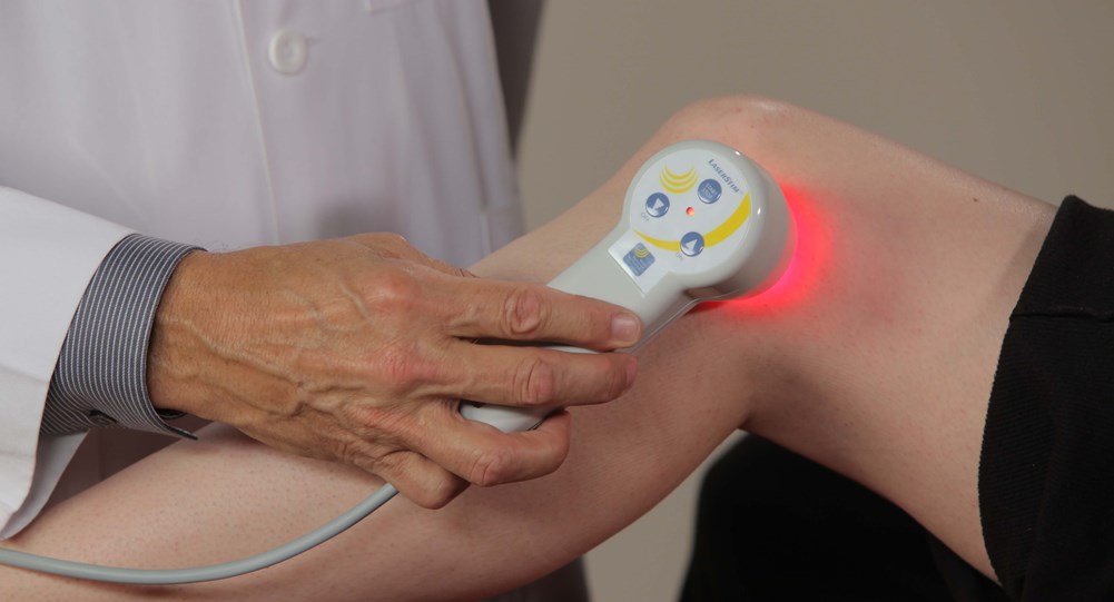 Treating arthritis with low level laser therapy from Multi Radiance Medical