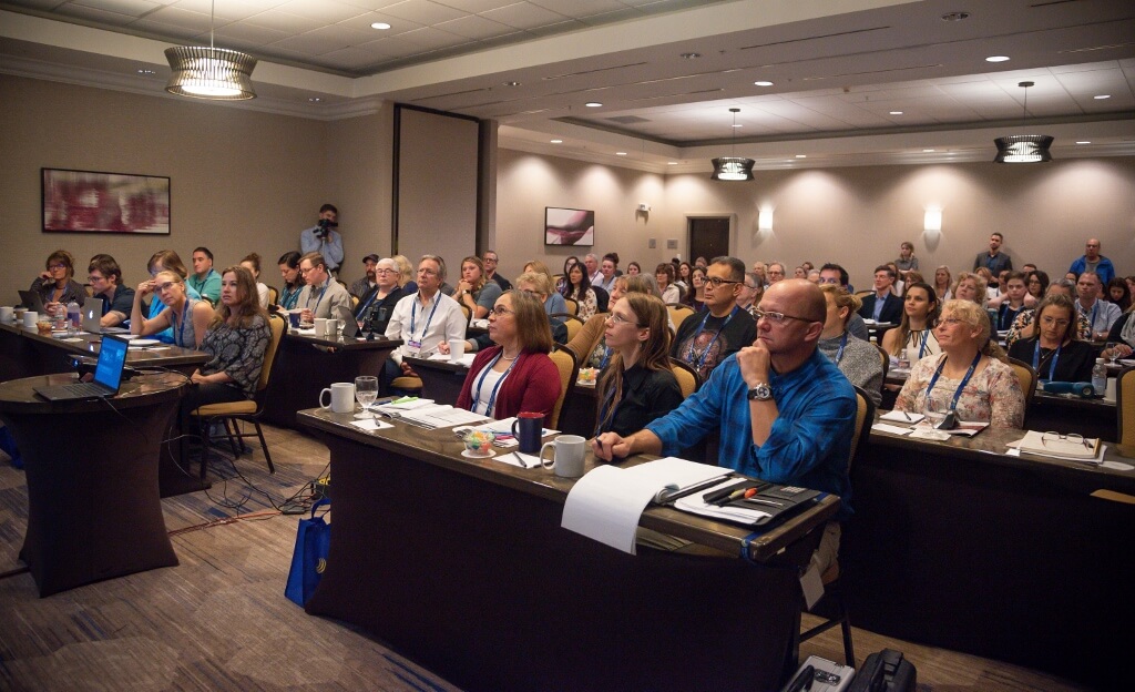 LTU Symposium 2019 attendees in class